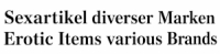 Sexartikel diverser Marken