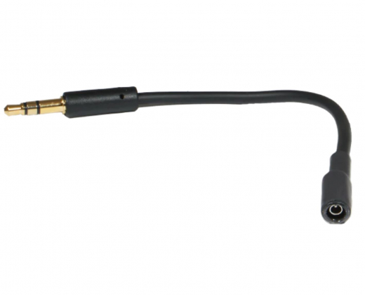 Câble adaptateur jack 3.5mm mâle vers connecteur rond Electrastim 4mm DC
