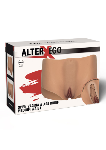 Alter Ego Vagina & Ass Slip Silikon mit fickbarer Vagina & Analöffnung 360 Grad dehnbar von HIDDEN DESIRE kaufen