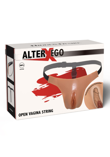 Alter Ego Vagina String Silicone with fuckable textured Vagina & adjustable Strap by HIDDEN DESIRE buy cheap