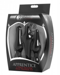 Anal Plug 3er Set Silikon Apprentice