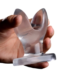 Anal Plug aufspreizend Ass Anchor transparent TPE