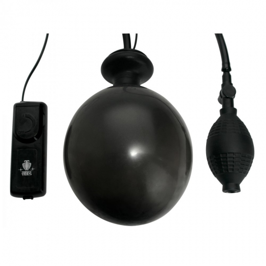 Anal Plug aufblasbar m. Vibration Wonder Ball