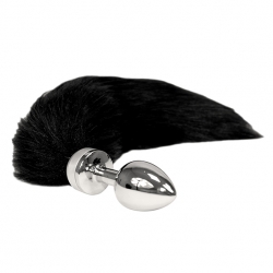 Anal Plug Fuchsschwanz Metall small