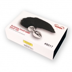 Anal Plug Fuchsschwanz Metall small