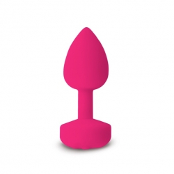 Plug anale con vibrazione ricaricabile FT London Gplug Small Rosa
