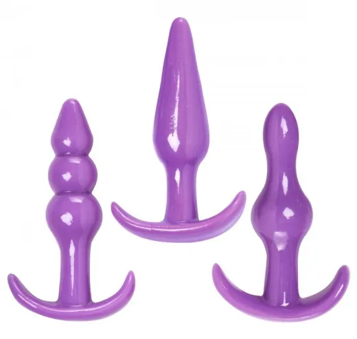 Anal Plug Set 3-teilig Trainer TPE