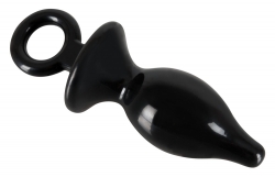 Anal Plug Trainingsset m. Ringgriffen Teardrop