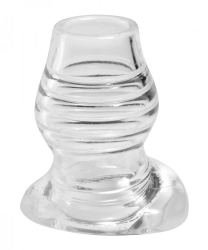 Butt Plug hollow Tunnel-Plug Cock Dock TPE transparent