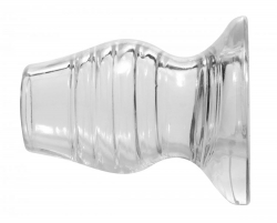 Butt Plug hollow Tunnel-Plug Cock Dock TPE transparent
