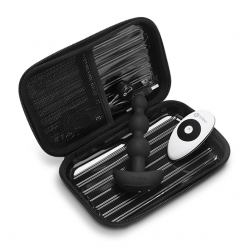 Analkette m. Vibration & Fernsteuerung B-Vibe Triplet schwarz