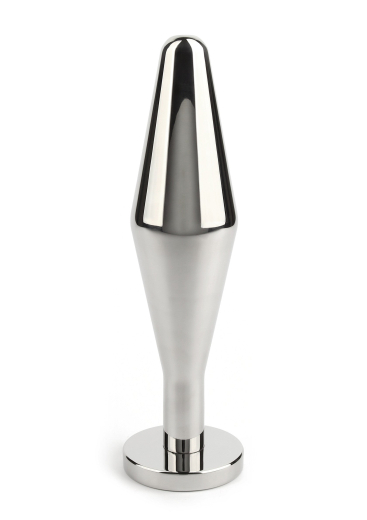 Butt Plug Classic 15.5x3.8cm Stainless Steel