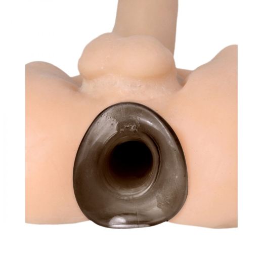 Analplug hohl Tunnel Plug Cock Dock TPE smoke