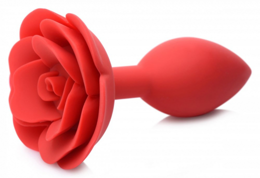 Plug anal Rose silicone Booty Bloom large
