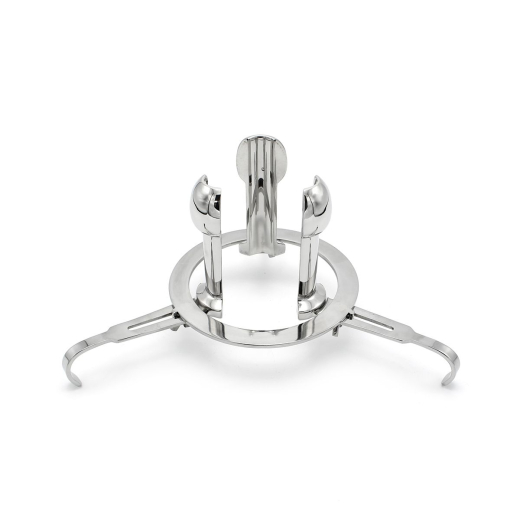 Analspreizer Deluxe Edelstahl ringförmig mit 3 Löffeln maximal 7cm Spreizweite fixierbar von KIOTOS STEEL günstig kaufen