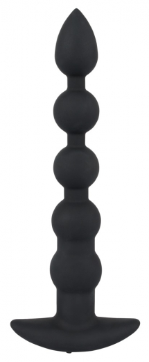 Vibratore anale catena anale ricaricabile Black Velvets Silicone