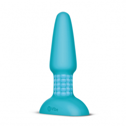 Analvibrator B-Vibe Rimming Plug-2 m. Fernsteuerung türkis