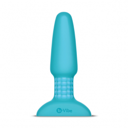 Analvibrator B-Vibe Rimming Plug-2 m. Fernsteuerung türkis