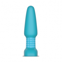 Analvibrator B-Vibe Rimming Plug-2 m. Fernsteuerung türkis