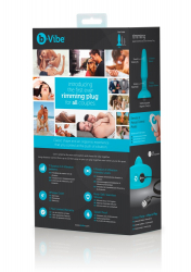 Analvibrator B-Vibe Rimming Plug-2 m. Fernsteuerung türkis