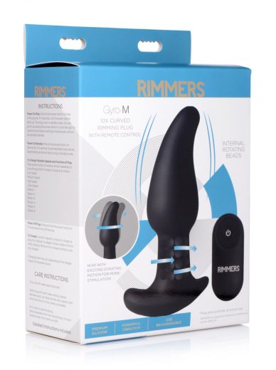 Analvibrator m. Fernsteuerung Rimmers Gyro-M curved 7.5 Meter Reichweite aufladbar per USB von RIMMERS günstig kaufen