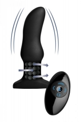 Vibrateur anal avec effet de rimming Rimmers Model M curved