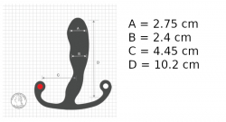 Aneros Helix Syn Trident Prostata Stimulator schwarz Akupressur-Arme für Perineum & Kundalini Stimulation kaufen