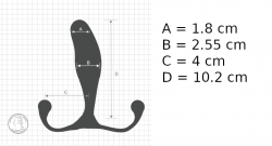 Aneros MGX Trident Prostata Stimulator für Anfänger & Experten in Prostatamassage von ANEROS günstig kaufen