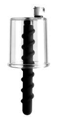 Anus Vacuum Cylinder w. Dildo-Insert Rosebud Driller