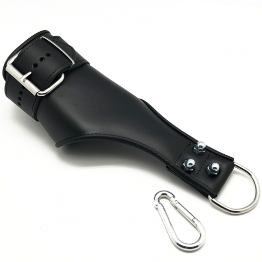 Suspension Cuffs padded Deluxe Leather screwed D-Ring Connection strong Cowhide adjustable by THE RED buy cheap
