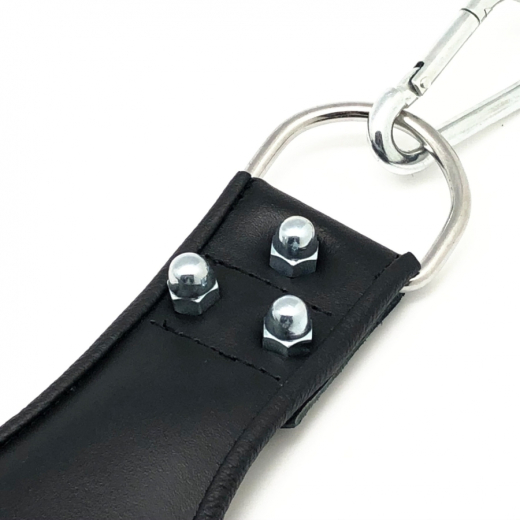 Suspension Cuffs padded Deluxe Leather with screwed D-Ring Connection strong durable Cowhide by THE RED buy cheap