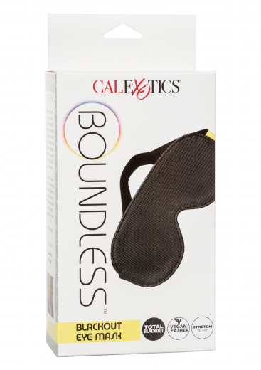 Augenmaske gepolstert Boundless Blackout Kunstleder