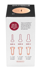 Autoblow 2 Oralsex Masturbatoreinsatz Mund Sleeve A