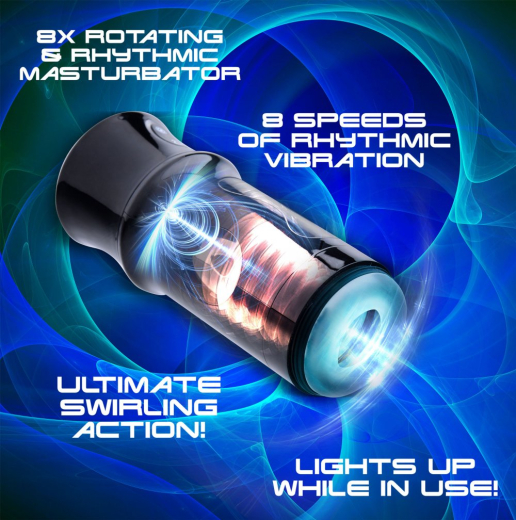 Automatic Masturbator rotating Beat-It 8X