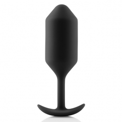 B-Vibe Snug Plug 3 weighted Butt-Plug black