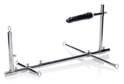 Boden Pranger m. Dildo Stange Komplett