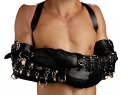 Bondage Armfesseln Deluxe Leder