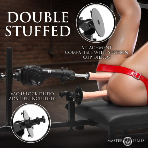 Bondage Sexliege m. Fickmaschine Breed Master Fesselgestell aus Stahlrohr verstellbare Stangen BdSM-Möbel kaufen