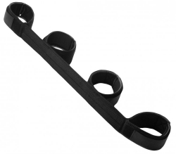 Bondage Spreader-Bar with Restraints