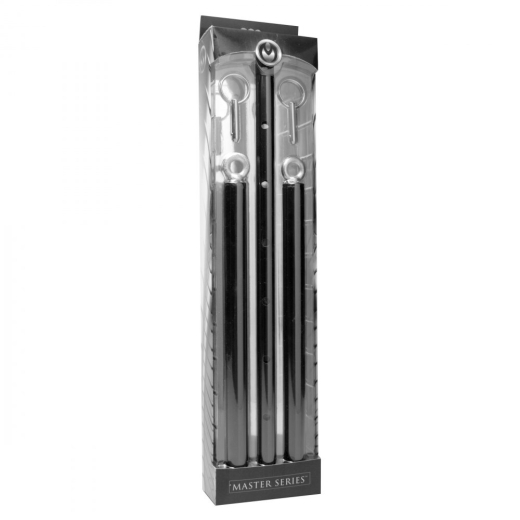 Bondage Spreizstange verstellbar schwarz von 63cm bis 94cm Weite von MASTER SERIES günstig kaufen