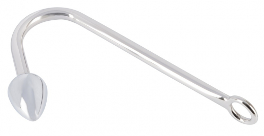 Bondagehaken m. Analplug Aluminium