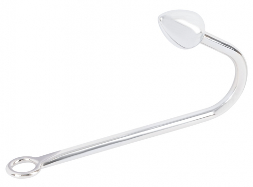 Bondagehaken m. Analplug Aluminium