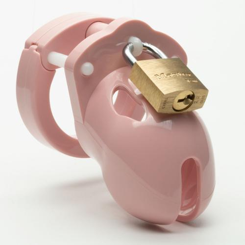 CB-X Mr-Stubb Chastity Penis Cage pink