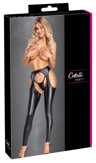 Chaps & String Mattlook für Damen mit elastischem Bund & seitlichen Ausschnitten von COTTELLI kaufen