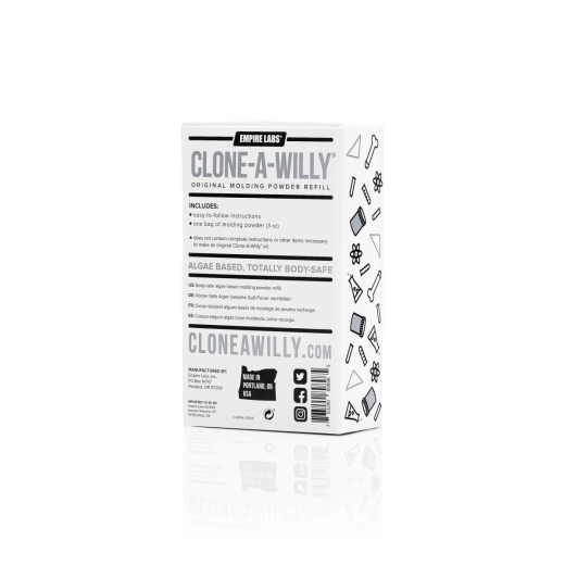 Clone-A-Willy Molding Powder Refill 85g to create @Home another exact Silicone Penis Copy by CLONE-A-WILLY buy cheap