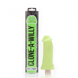 Clone-A-Willy Glow-in-the-Dark Réaliser une copie de pénis vert