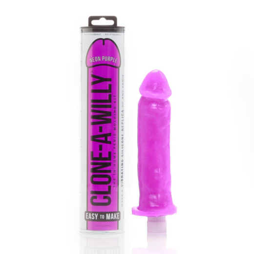 Clone-A-Willy Neon Purple Penis Casting Kit