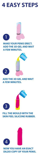 Cloneboy Dildo pink Penis Kopierset