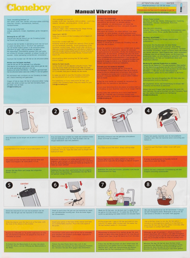 Cloneboy Penis Kopierset Vibrator hautfarben