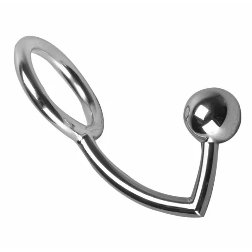 Cock Ring m. Analkugel Manus Intruder